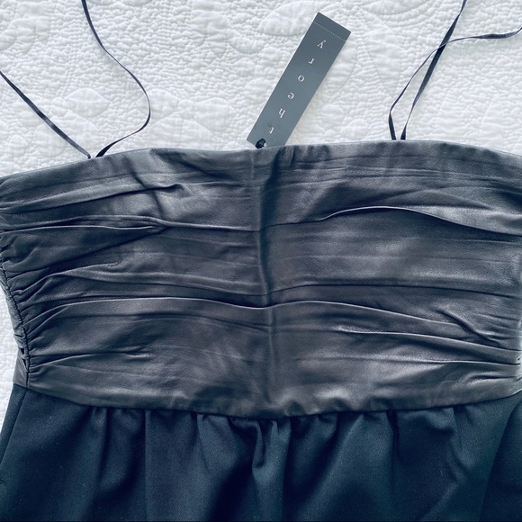 Theory Amandie Black Strapless Dress - Picture 6 of 8